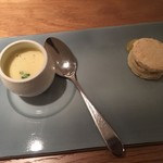 LIAISON - フォアグラコンフィ・甘薩摩芋ヴルーテ