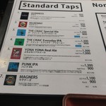 アイリッシュパブ　ザ　クラック - タップの内容です。