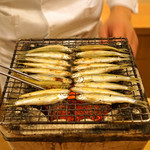 旬席 鈴江 - 琵琶湖の子持ちモロコ