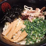 Abura Soba Yamatoten  - 料理写真:1712_Abura Soba Yamatoten -油そば山ト天- KelapaGading Mall_Abura Pork＠63,000Rp(油そば 豚)