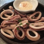 Grilled squid