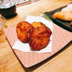 魚河岸酒場 FUKU浜金 - チーズさつま揚げ(お裾分け)