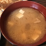 Tonkatsu Sasa - あっさりした豚汁