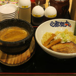 石焼濃厚つけ麺 風雲丸 - 石焼濃厚つけ（並）850円