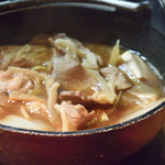 和乃家 - しし鍋はこのボリュームで何と350円！（2017年10月）