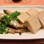 日の丸や - 煮魚（たたはたと高野豆腐の煮付け）