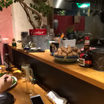 久遠の空 - カウンター上