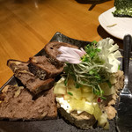 久遠の空 - 豚のレバーパテ、クリームチーズ 