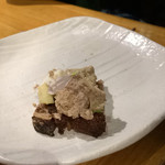 久遠の空 - 豚のレバーパテ、クリームチーズ 