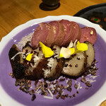 久遠の空 - ノドガシラ、マキ脂 レビーレッド