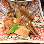 旬肴地酒 寅八 - クエ（三重県九鬼漁港産の煮付けは絶品でした。