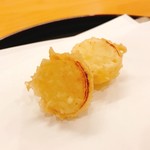天ぷら 車 - 子玉葱