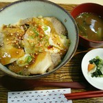 Tsuchi noubu - 煮豚丼700円（税込）