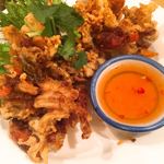 ピッキーヌ - ソフトシェルクラブのにんにく揚げ