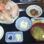 魚笑 - 刺身定食の特上