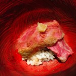 鳥茂 - サーロインステーキごはん