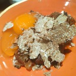 鳥茂 - サーロインすき焼き　トリュフ