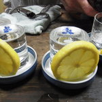 庚申酒場 - ３人分の焼酎