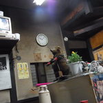 庚申酒場 - たぬき？けっこうまだ早い時間だったか