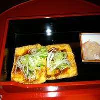 東京 芝 とうふ屋うかい - 名物あつあげ