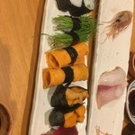 すしの助 - 芽ネギ！卵！ウニ