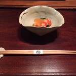 神楽坂 石かわ - ★9あん肝、車海老、菊菜