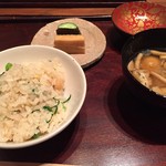神楽坂 石かわ - ★7ほたての炊き込みごはん