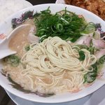 来来亭 - カラアゲ定食（こってりラーメン）