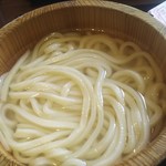 丸亀製麺 - 釜揚げ(並)税込290円(2017.12.09)