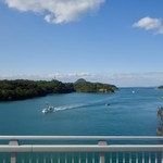 奴寿司 - ［2017/11］天門橋上から見た三角の瀬戸です。