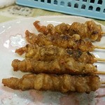 いこい - 鶏皮塩焼き