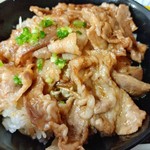 薩摩 - 黒豚丼アップ