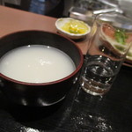 手打ち十割そば 振甫町 縁 - 蕎麦焼酎蕎麦湯割りセット