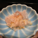 手打ち十割そば 振甫町 縁 - 蕎麦湯とともに削りたての本枯節