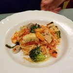 Risutorante Kantou - 焼野菜のパスタ