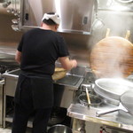手打ち十割そば 振甫町 縁 - 蕎麦水洗い
