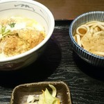 たか久総本店 - Bランチ(鶏カツ丼とミニうどん)