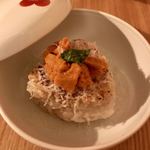 焼きウニギリゾット