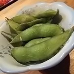 分家 無邪気 - 枝豆（お通し）