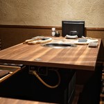 Kitashinchi Harami - テーブル席