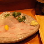 根岸家 - オニカサゴ刺身