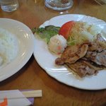 モッキングバード - 日替わりランチ（６２０円）デミダスカップのスープつき