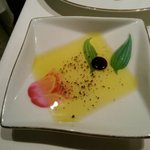 モナリザ - オリーブオイルと黒胡椒