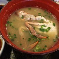 稚加榮 本店 - カニの味噌汁　甘いです＾＾；