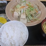 野菜チャンプルー定食