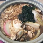 二代目 天馬 - 牡蠣鍋焼きうどん