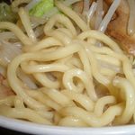 らーめんでぽっと - 麺アップ