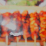 エナ・パサール - ヤギのサテ　　食べれるのはココだけ。