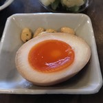 そば舎 あお - ゆでたまご