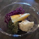 そば舎 あお - ピクルス